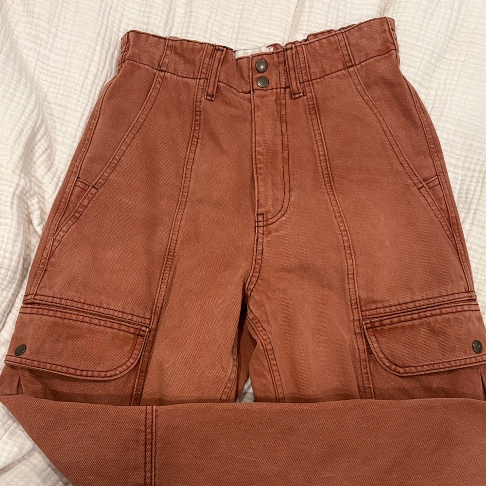 BDG Women's Rust Straight Leg Pants